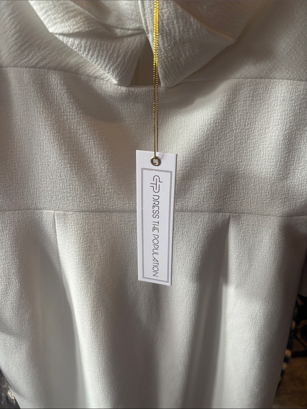Dress the Population “Eve” White Midi Dress - Picture 8 of 11
